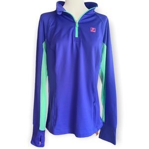 FILA Sports Running Performance Pullover purple/green (large)
